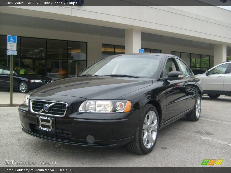Black Stone / Taupe 2009 Volvo S60 2.5T