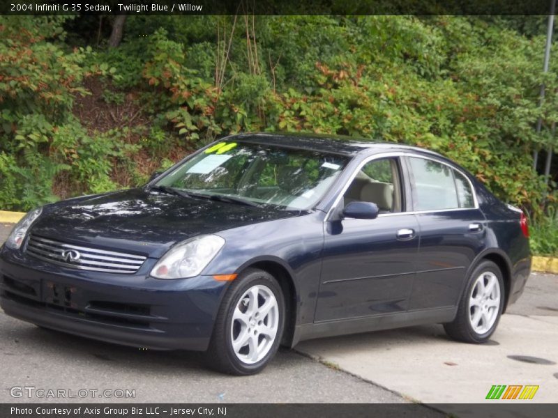 Twilight Blue / Willow 2004 Infiniti G 35 Sedan