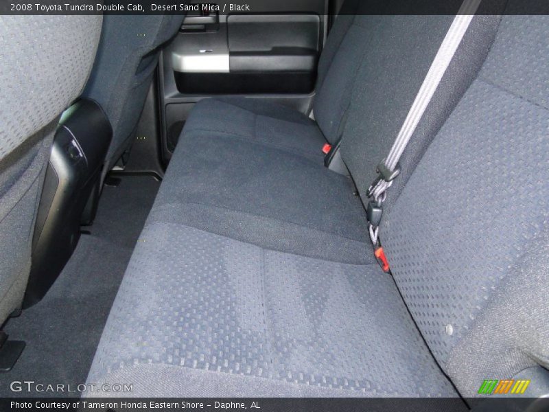 Desert Sand Mica / Black 2008 Toyota Tundra Double Cab