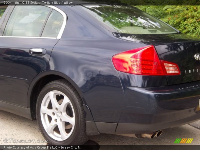Twilight Blue / Willow 2004 Infiniti G 35 Sedan