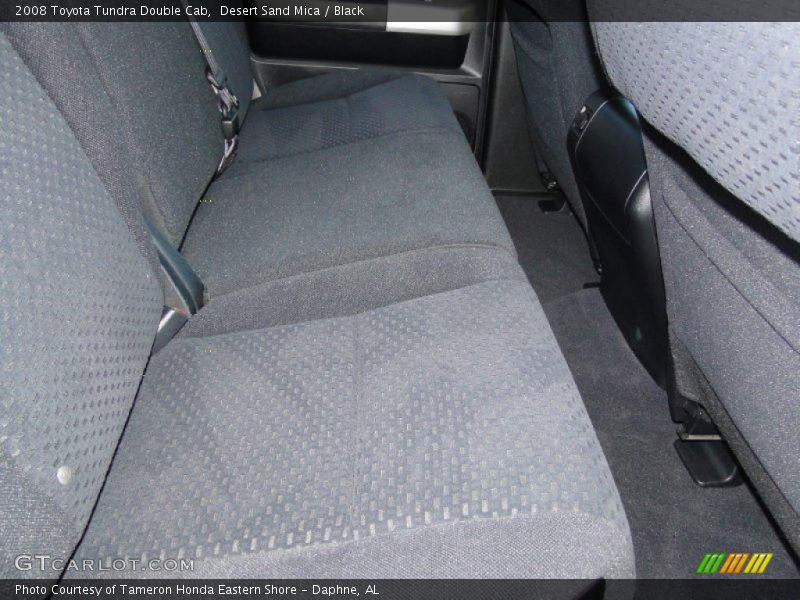 Desert Sand Mica / Black 2008 Toyota Tundra Double Cab