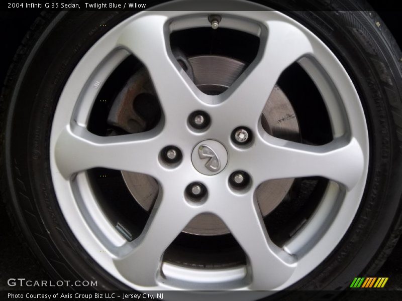 Twilight Blue / Willow 2004 Infiniti G 35 Sedan