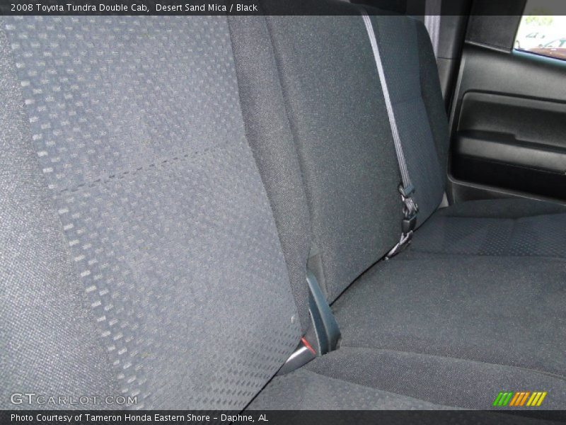 Desert Sand Mica / Black 2008 Toyota Tundra Double Cab