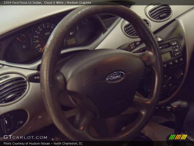 Cloud 9 White / Medium Graphite 2004 Ford Focus LX Sedan