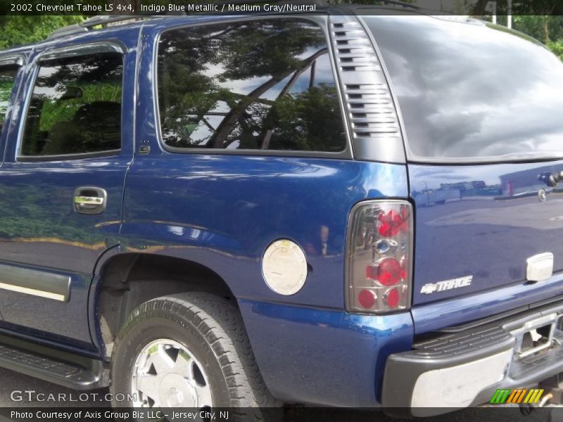 Indigo Blue Metallic / Medium Gray/Neutral 2002 Chevrolet Tahoe LS 4x4