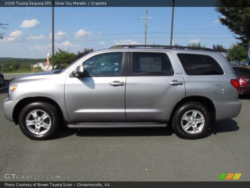 Silver Sky Metallic / Graphite 2008 Toyota Sequoia SR5