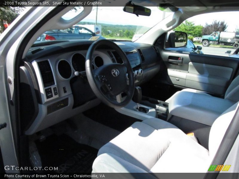 Silver Sky Metallic / Graphite 2008 Toyota Sequoia SR5