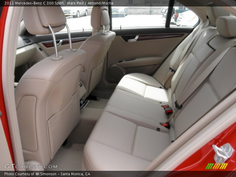 Mars Red / Almond/Mocha 2011 Mercedes-Benz C 300 Sport