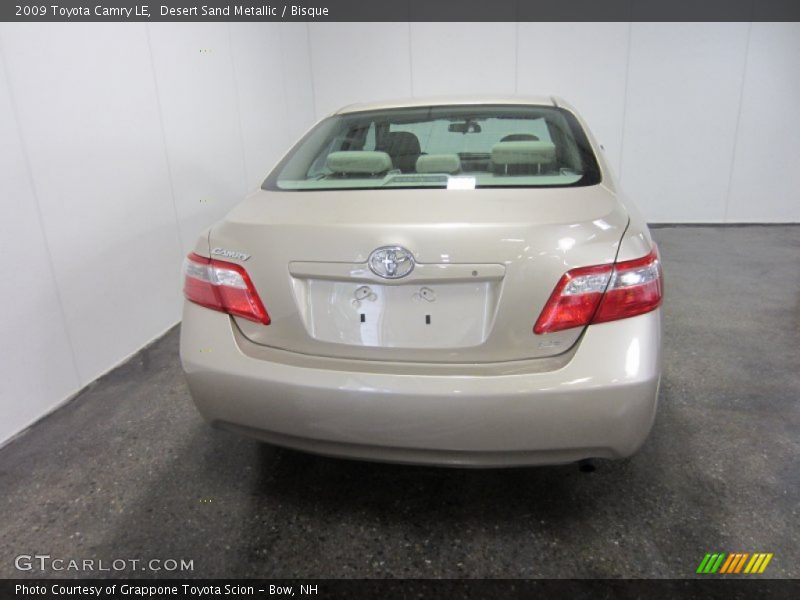 Desert Sand Metallic / Bisque 2009 Toyota Camry LE
