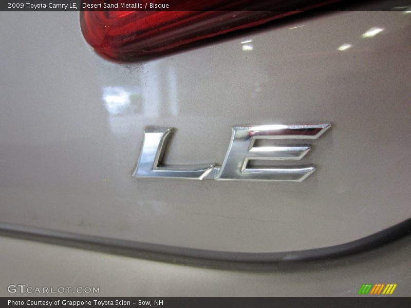 Desert Sand Metallic / Bisque 2009 Toyota Camry LE