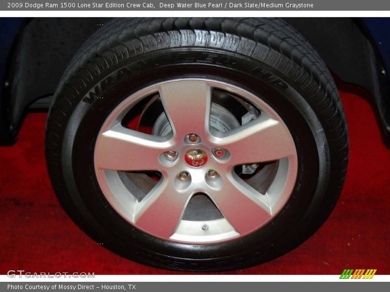 Deep Water Blue Pearl / Dark Slate/Medium Graystone 2009 Dodge Ram 1500 Lone Star Edition Crew Cab