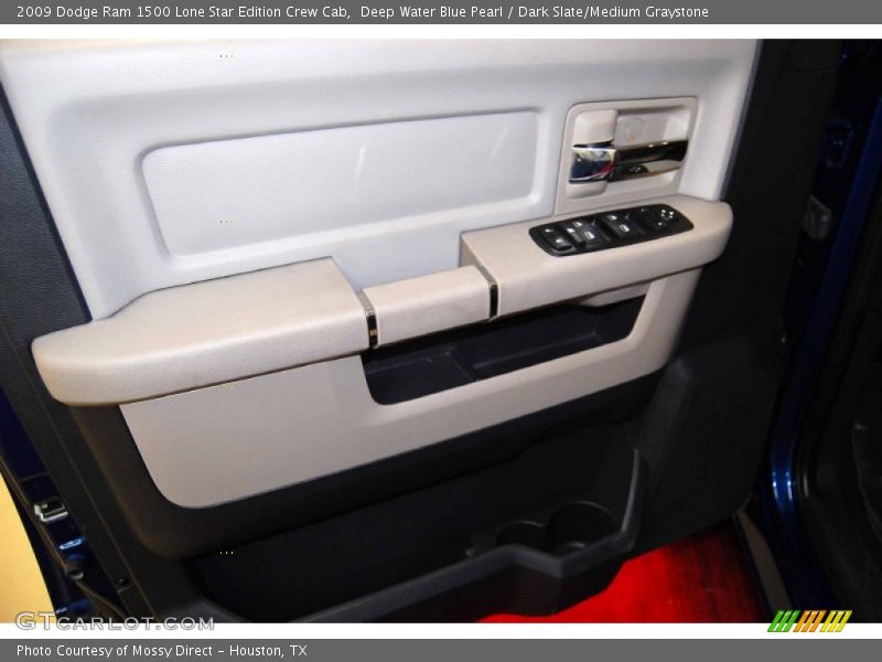 Deep Water Blue Pearl / Dark Slate/Medium Graystone 2009 Dodge Ram 1500 Lone Star Edition Crew Cab