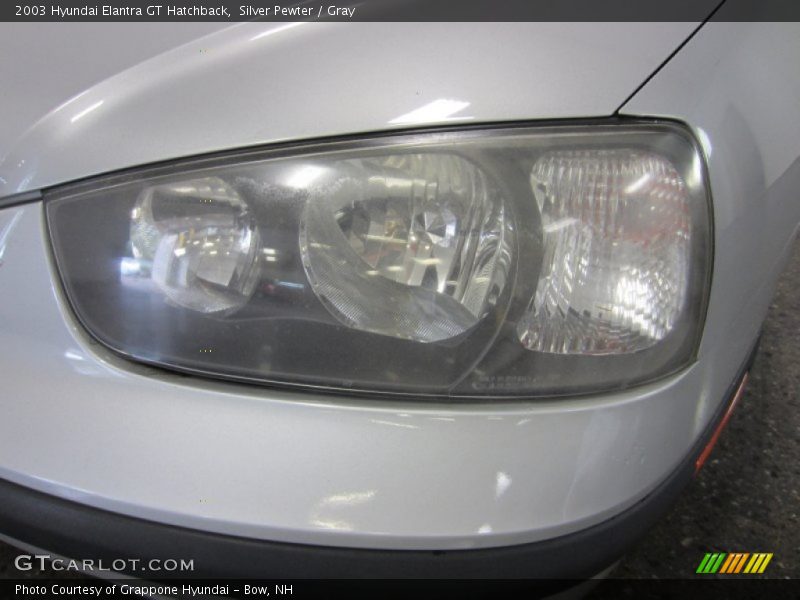 Silver Pewter / Gray 2003 Hyundai Elantra GT Hatchback