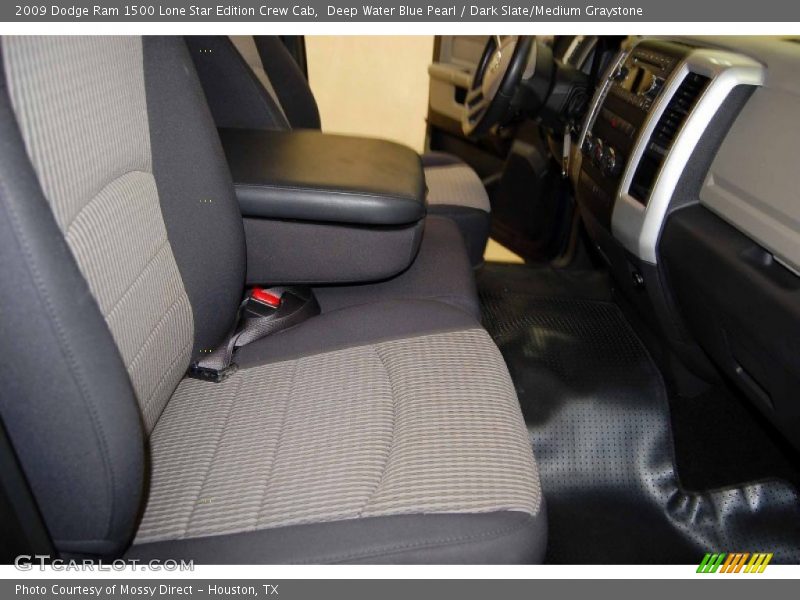 Deep Water Blue Pearl / Dark Slate/Medium Graystone 2009 Dodge Ram 1500 Lone Star Edition Crew Cab