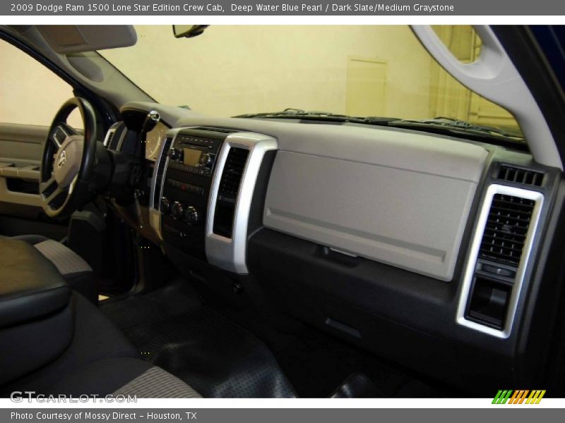 Deep Water Blue Pearl / Dark Slate/Medium Graystone 2009 Dodge Ram 1500 Lone Star Edition Crew Cab