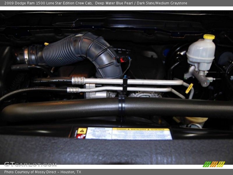 Deep Water Blue Pearl / Dark Slate/Medium Graystone 2009 Dodge Ram 1500 Lone Star Edition Crew Cab
