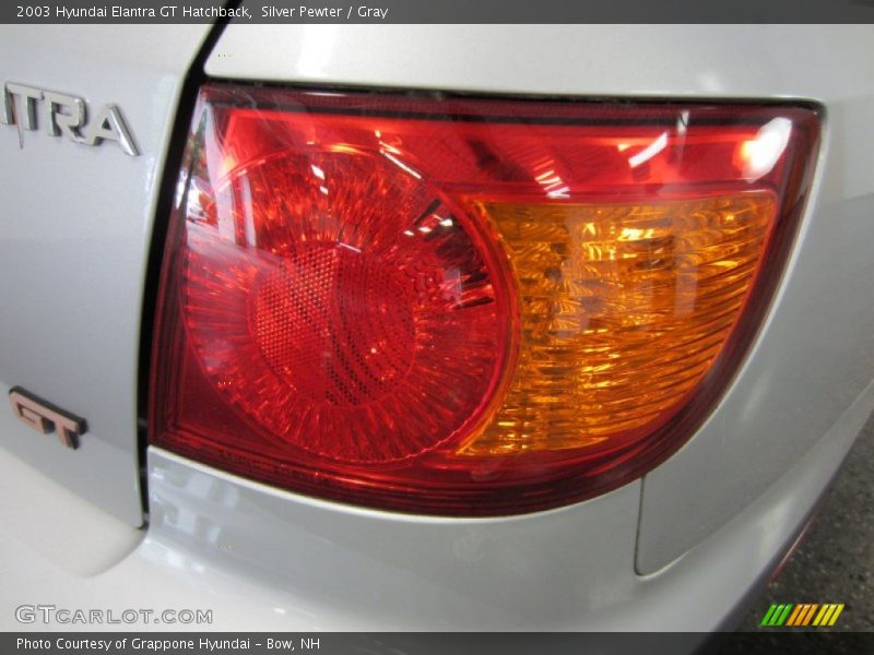 Silver Pewter / Gray 2003 Hyundai Elantra GT Hatchback