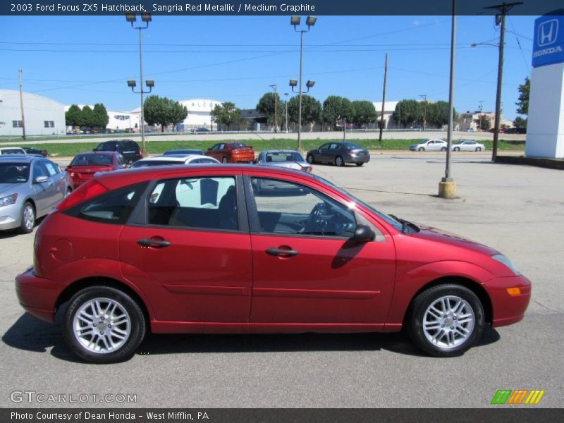 Sangria Red Metallic / Medium Graphite 2003 Ford Focus ZX5 Hatchback