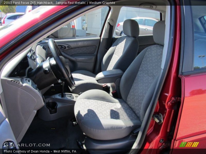  2003 Focus ZX5 Hatchback Medium Graphite Interior