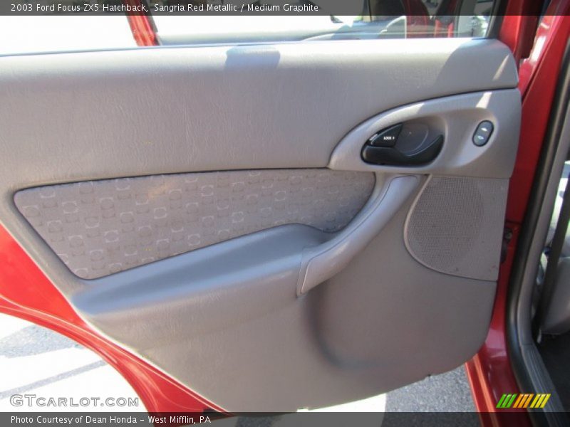 Sangria Red Metallic / Medium Graphite 2003 Ford Focus ZX5 Hatchback