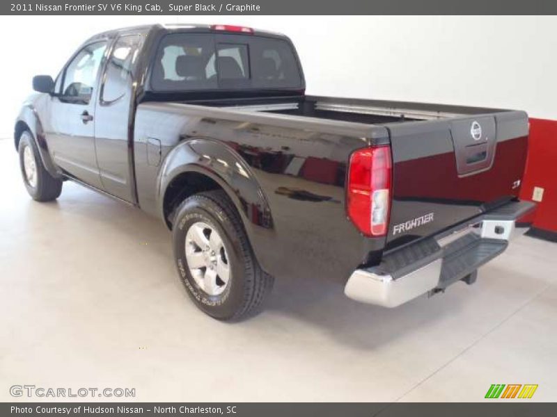 Super Black / Graphite 2011 Nissan Frontier SV V6 King Cab