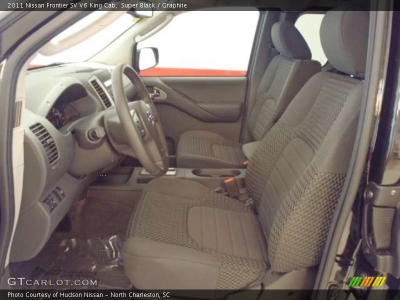 Super Black / Graphite 2011 Nissan Frontier SV V6 King Cab