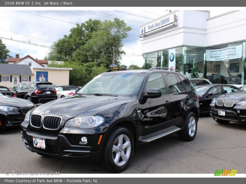 Jet Black / Black 2008 BMW X5 3.0si