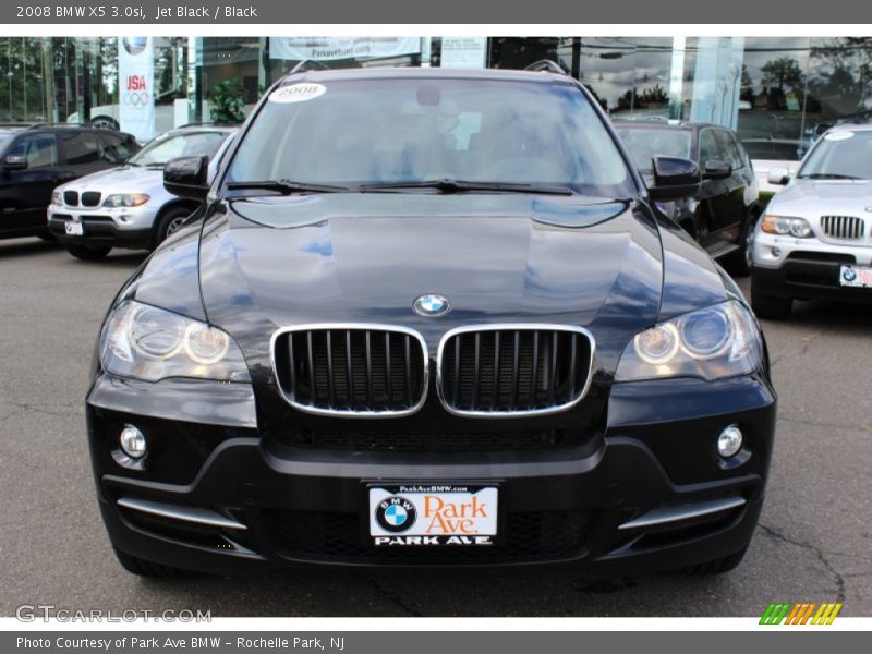 Jet Black / Black 2008 BMW X5 3.0si