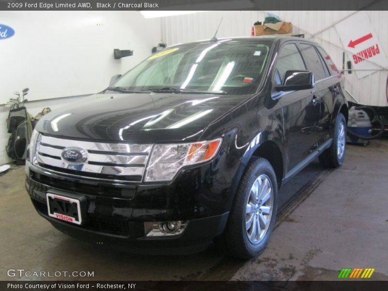 Black / Charcoal Black 2009 Ford Edge Limited AWD