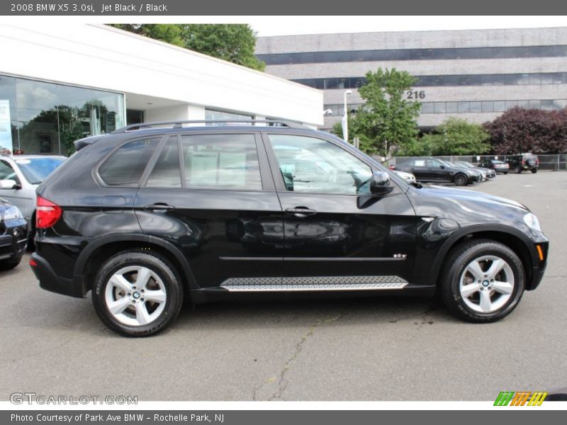 Jet Black / Black 2008 BMW X5 3.0si