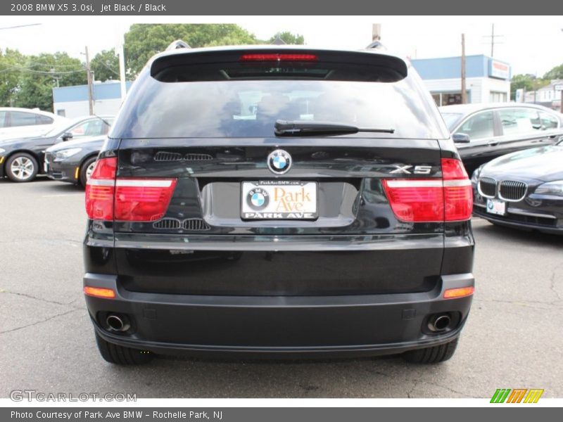 Jet Black / Black 2008 BMW X5 3.0si