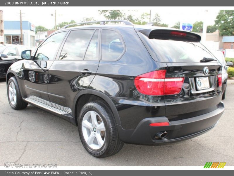Jet Black / Black 2008 BMW X5 3.0si