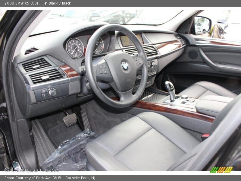 Jet Black / Black 2008 BMW X5 3.0si