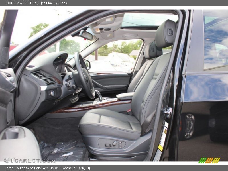 Jet Black / Black 2008 BMW X5 3.0si