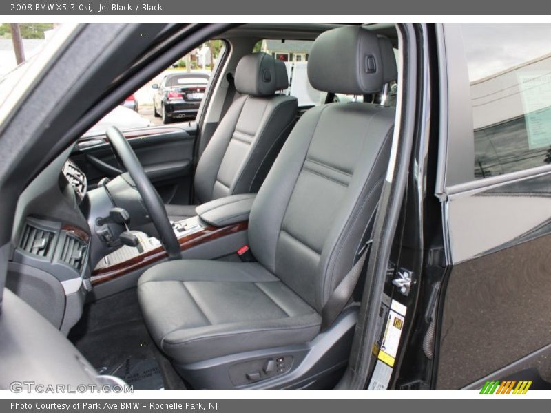Jet Black / Black 2008 BMW X5 3.0si