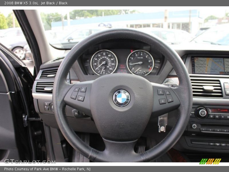 Jet Black / Black 2008 BMW X5 3.0si