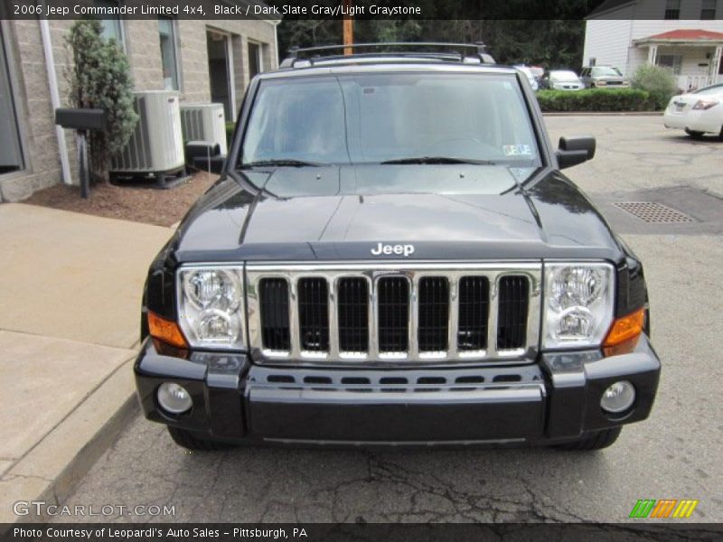 Black / Dark Slate Gray/Light Graystone 2006 Jeep Commander Limited 4x4