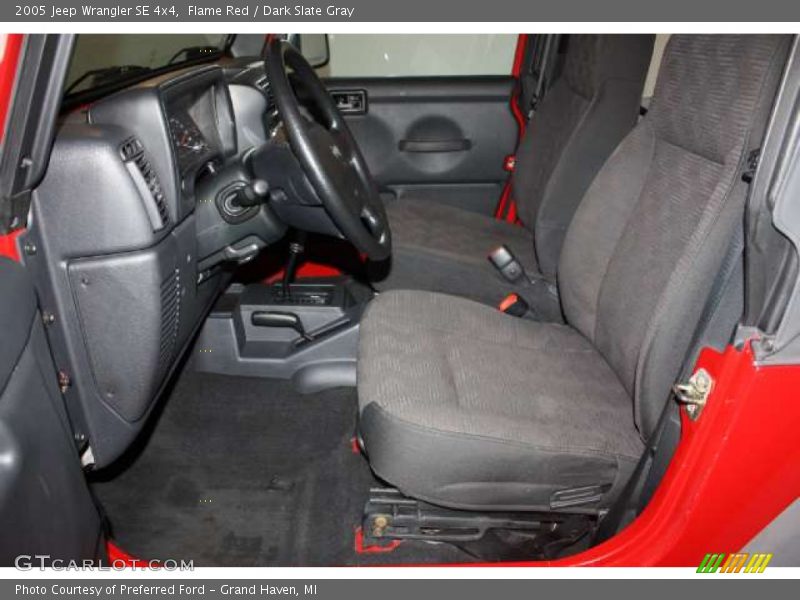 Flame Red / Dark Slate Gray 2005 Jeep Wrangler SE 4x4