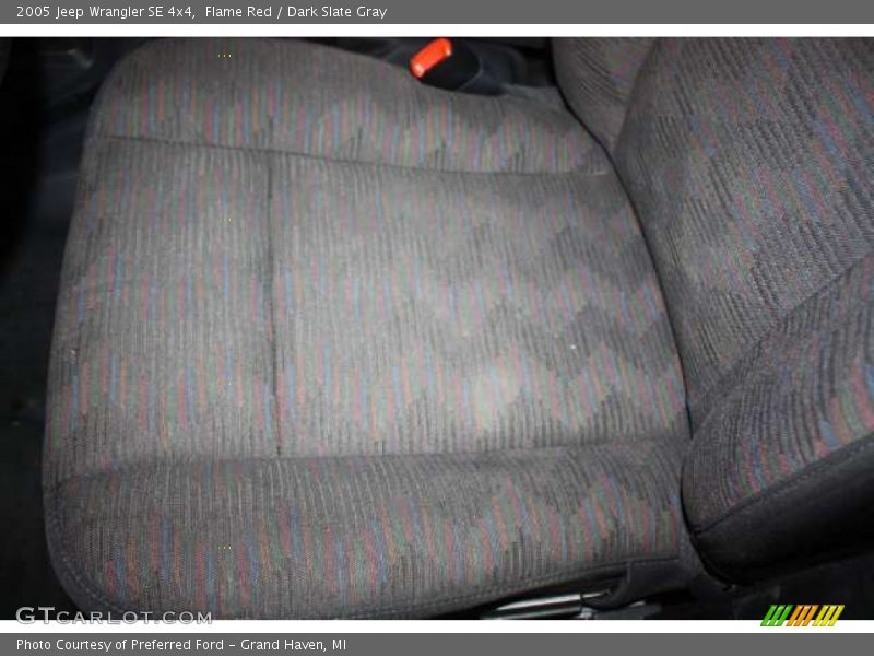 Flame Red / Dark Slate Gray 2005 Jeep Wrangler SE 4x4