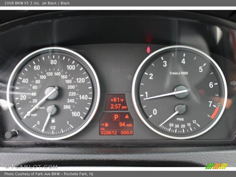 Jet Black / Black 2008 BMW X5 3.0si