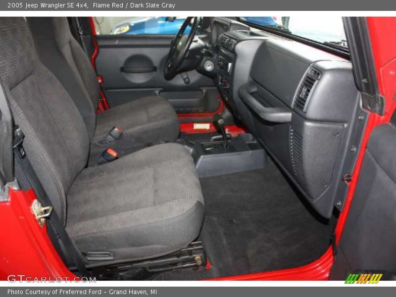 Flame Red / Dark Slate Gray 2005 Jeep Wrangler SE 4x4