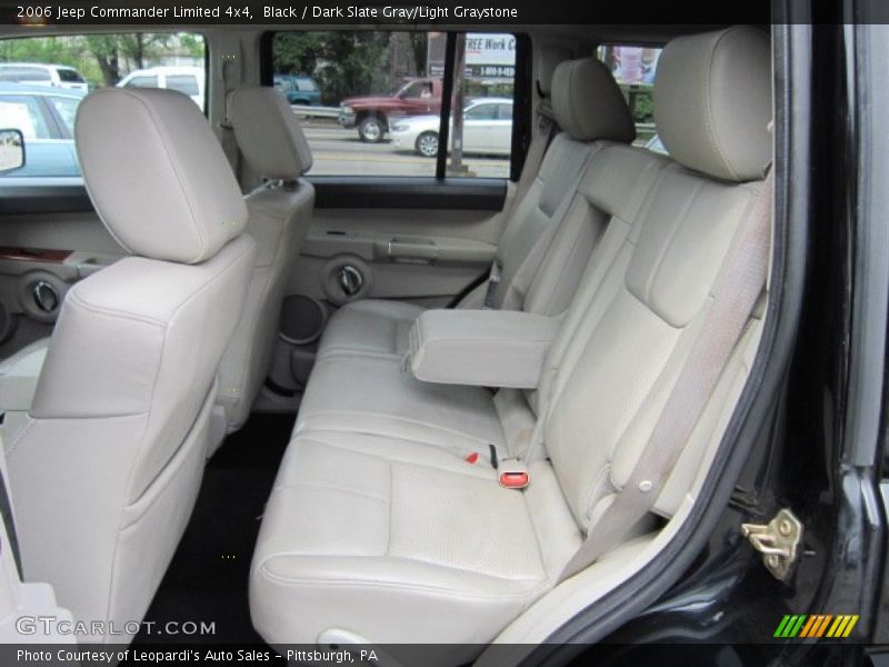 Black / Dark Slate Gray/Light Graystone 2006 Jeep Commander Limited 4x4