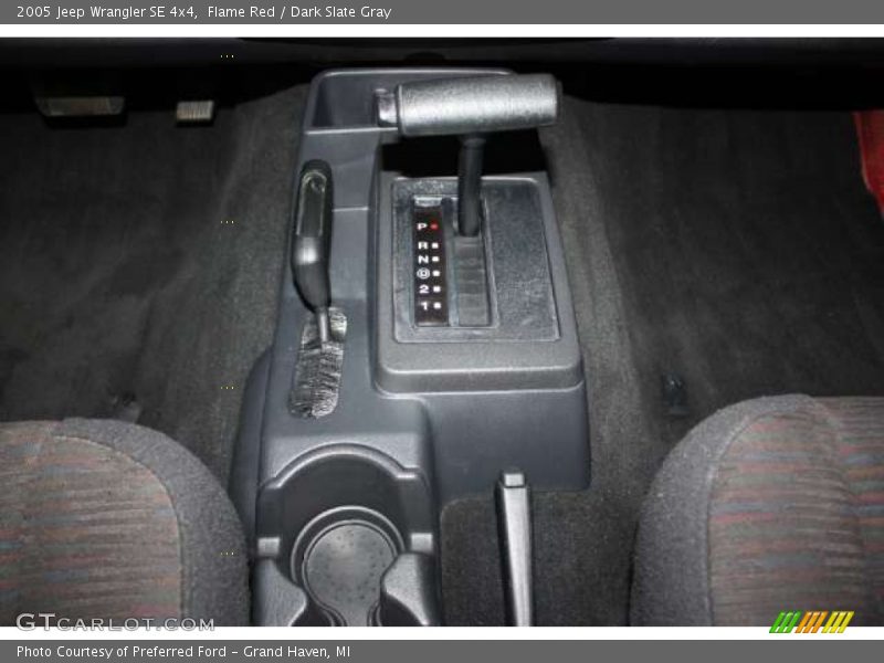 Flame Red / Dark Slate Gray 2005 Jeep Wrangler SE 4x4