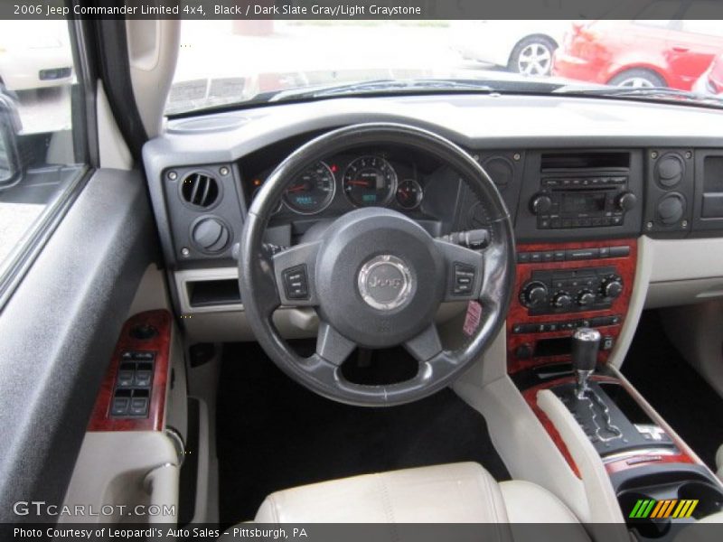 Black / Dark Slate Gray/Light Graystone 2006 Jeep Commander Limited 4x4