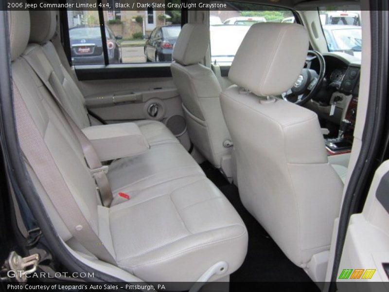Black / Dark Slate Gray/Light Graystone 2006 Jeep Commander Limited 4x4