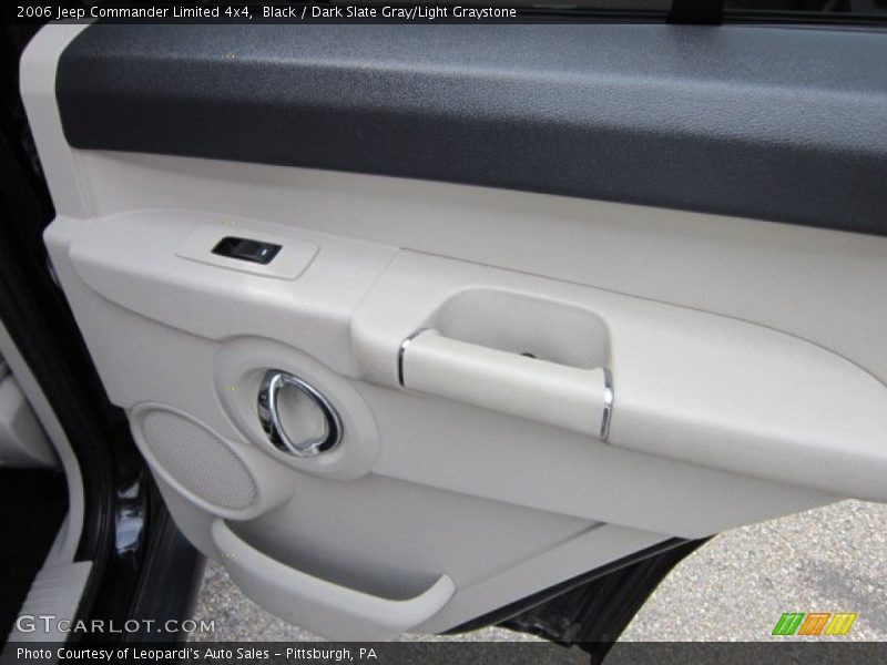 Black / Dark Slate Gray/Light Graystone 2006 Jeep Commander Limited 4x4