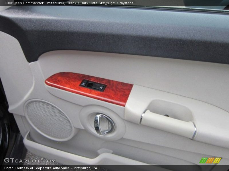 Black / Dark Slate Gray/Light Graystone 2006 Jeep Commander Limited 4x4