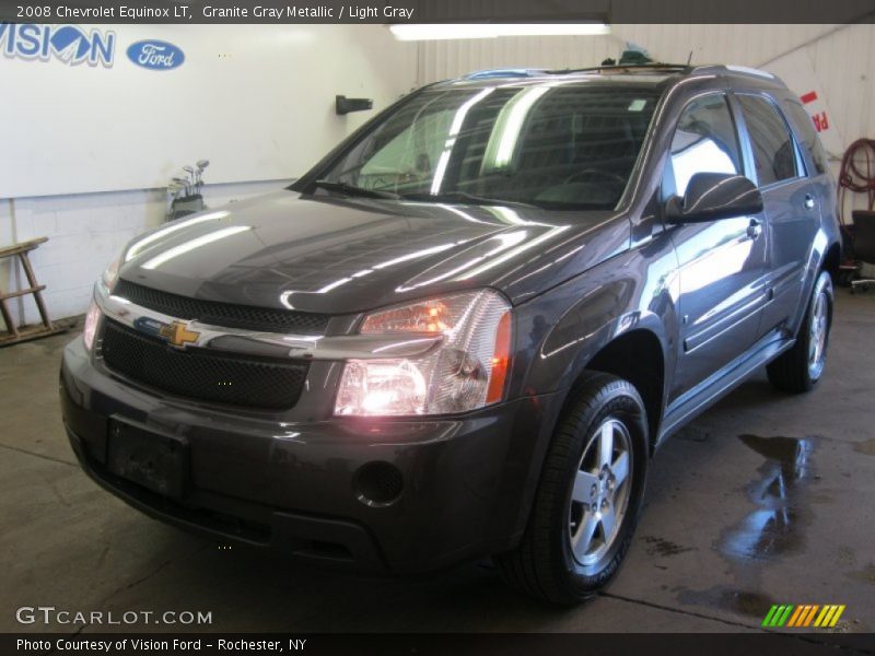 Granite Gray Metallic / Light Gray 2008 Chevrolet Equinox LT