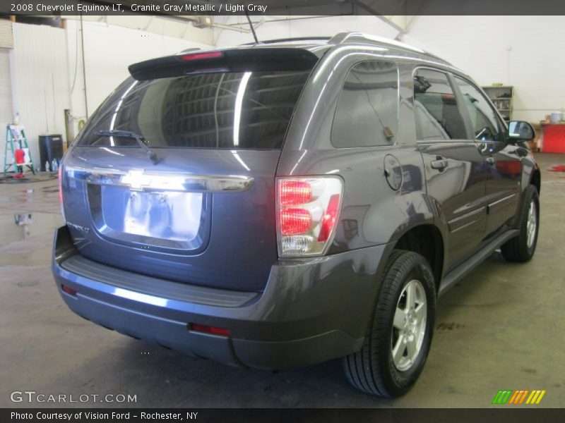 Granite Gray Metallic / Light Gray 2008 Chevrolet Equinox LT