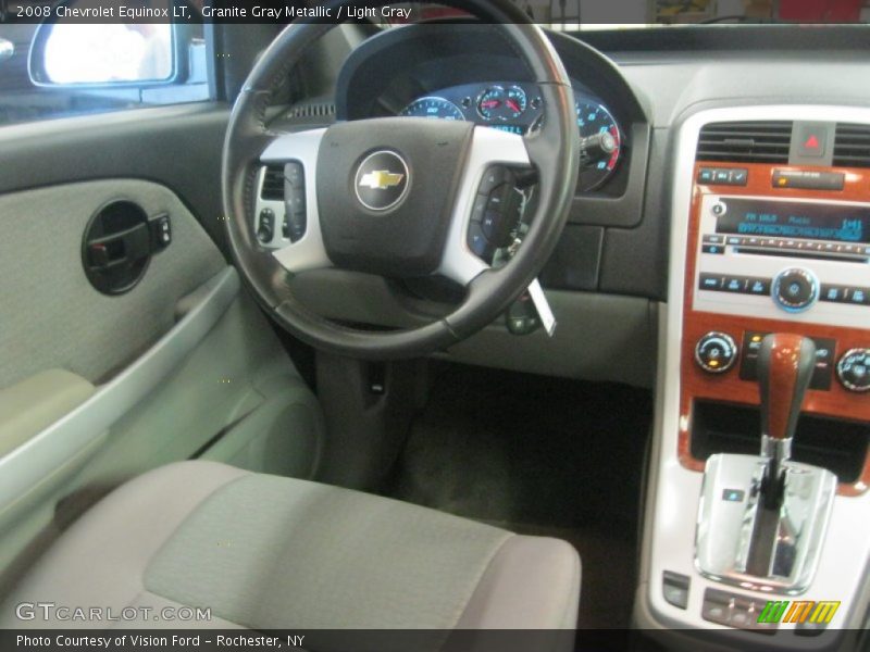 Granite Gray Metallic / Light Gray 2008 Chevrolet Equinox LT
